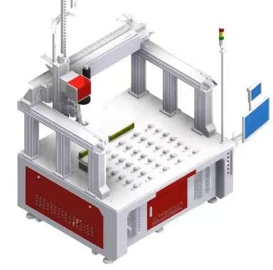 Macchina di saldatura laser a batteria di litio automatica