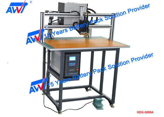 Il saldatore a punti Pneumatic/pedale della batteria di AWT 18650 guida 32650 HDG-5000A 380V 5000A