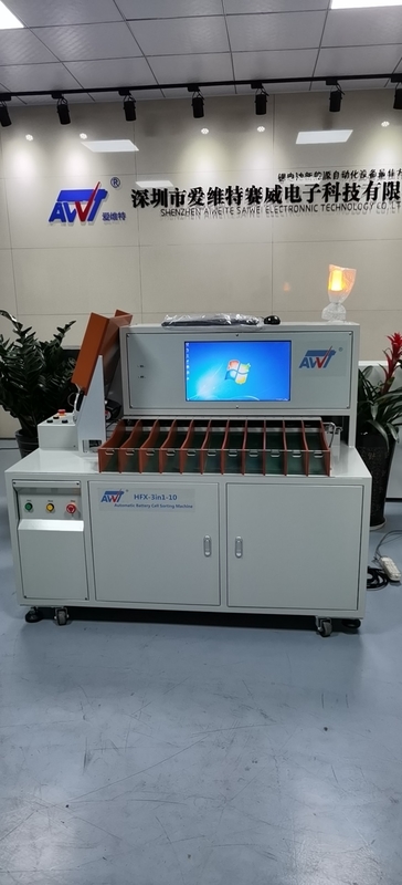 18650 21700 32700 struttura automatica di stoccaggio del vaglio 11 della batteria 3in1 con la funzione completa dell'allarme